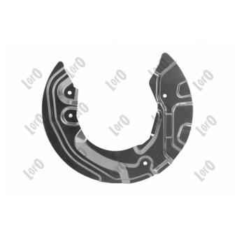 Déflecteur, disque de frein avant gauche ABAKUS 131-07-111 pour BMW Série 3 320 d - 177cv