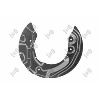 Déflecteur, disque de frein avant droit ABAKUS 131-07-112 pour BMW Série 3 320 d - 177cv