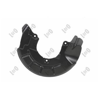 Déflecteur, disque de frein avant gauche ABAKUS 131-07-115