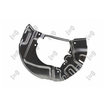 Déflecteur, disque de frein avant gauche ABAKUS 131-07-155 pour BMW Série 5 525 d - 197cv