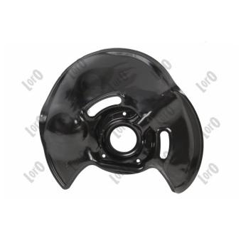 Déflecteur, disque de frein avant gauche ABAKUS 131-07-181