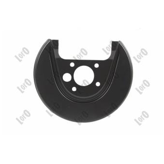 Déflecteur, disque de frein arrière droit ABAKUS 131-07-610 pour MITSUBISHI SPACE 1.9 TDI - 110cv