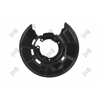 Déflecteur, disque de frein arrière droit ABAKUS [131-07-614]