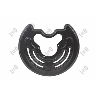 Déflecteur, disque de frein arrière gauche ABAKUS 131-07-635 pour OPEL VIVARO 2.0 ECOTEC - 117cv
