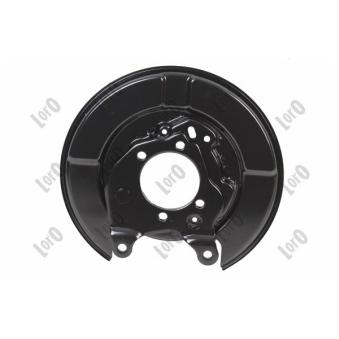 Déflecteur, disque de frein arrière gauche ABAKUS 131-07-643 pour FORD FOCUS 1.5 DCI - 110cv