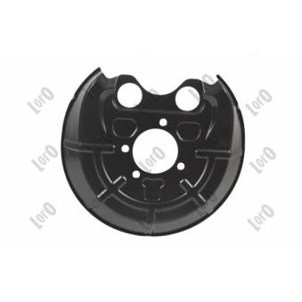 Déflecteur, disque de frein arrière gauche ABAKUS 131-07-659 pour RENAULT THALIA 1.8 - 110cv