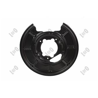 Déflecteur, disque de frein arrière gauche ABAKUS [131-07-711]