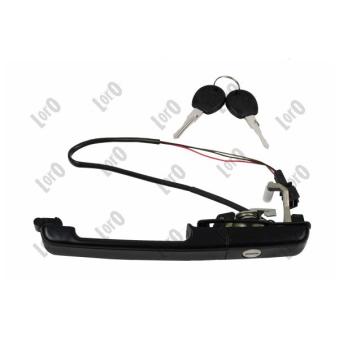 Poignée de porte avant gauche ABAKUS OEM 357837205AS