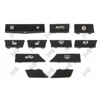 Élément de commande, chauffage/ventilation ABAKUS [135-99-020]