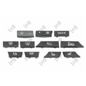 Élément de commande, chauffage/ventilation ABAKUS [135-99-021]