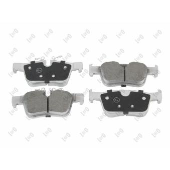 Jeu de 4 plaquettes de frein avant ABAKUS [231-02-201]