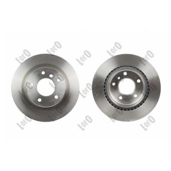 Jeu de 2 disques de frein avant ABAKUS [231-04-037-2]