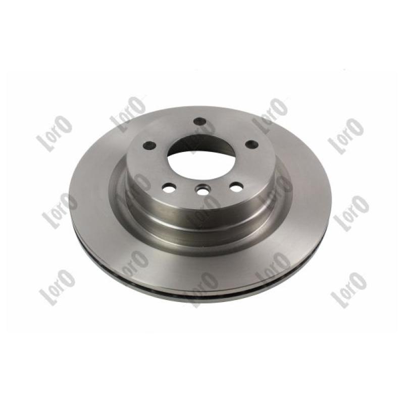 Jeu de 2 disques de frein avant ABAKUS 231-04-037-2 - Visuel 1