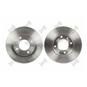 Jeu de 2 disques de frein avant ABAKUS [231-04-040-2]