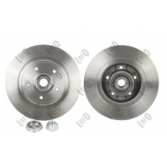 Jeu de 2 disques de frein avant ABAKUS [231-04-053-2]