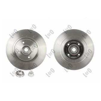 Jeu de 2 disques de frein avant ABAKUS [231-04-086-2]