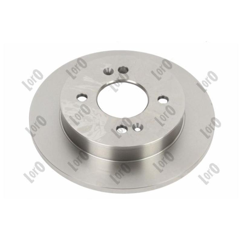 Jeu de 2 disques de frein avant ABAKUS 231-04-089-2 - Visuel 1