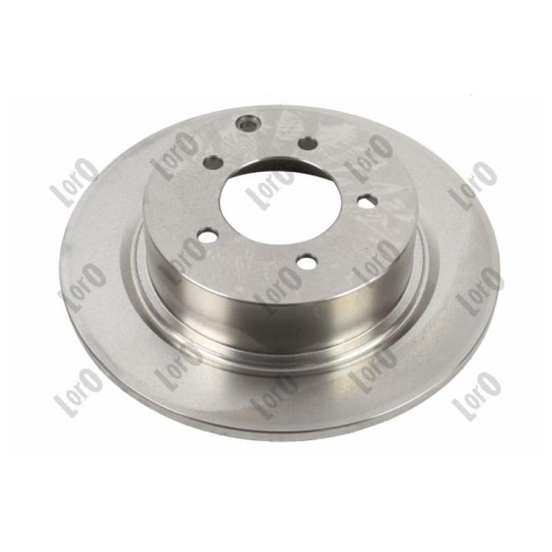 Jeu de 2 disques de frein avant ABAKUS 231-04-123-2 - Visuel 1