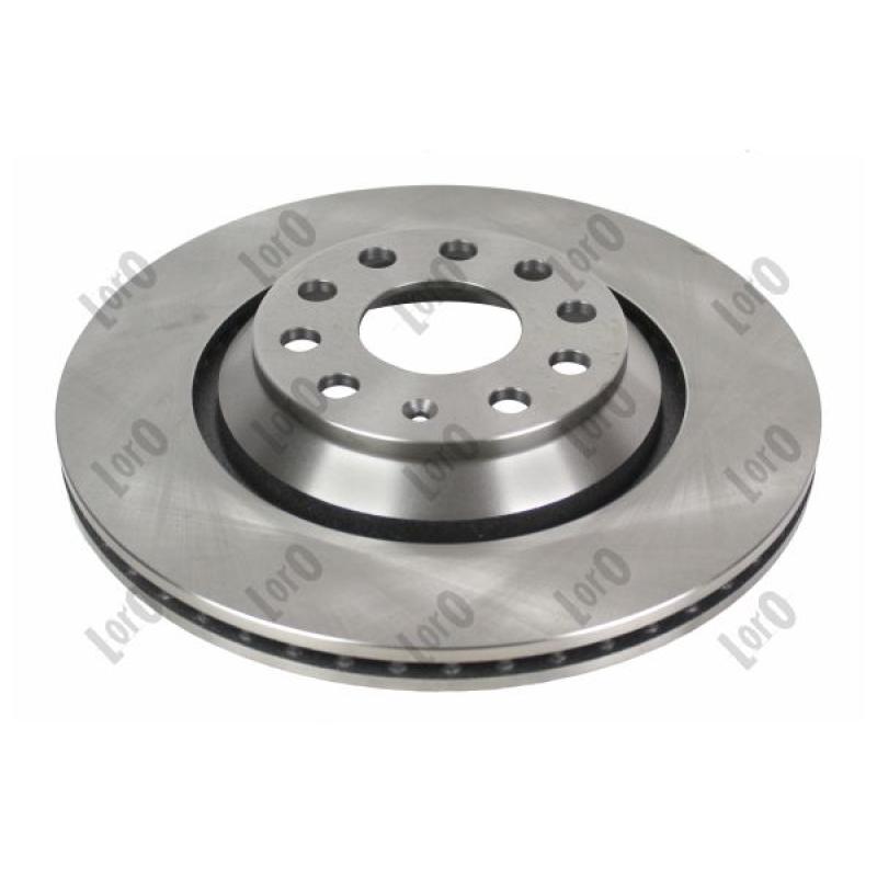 Jeu de 2 disques de frein avant ABAKUS 231-04-148-2 - Visuel 1