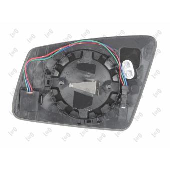 Verre de rétroviseur, rétroviseur extérieur ABAKUS 2406G04 pour CITROEN EVASION E 300 - 252cv