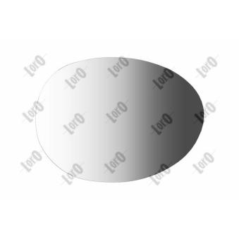 Verre de rétroviseur, rétroviseur extérieur ABAKUS 2503G02