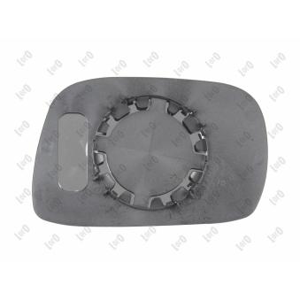 Verre de rétroviseur, rétroviseur extérieur ABAKUS [2801G01]