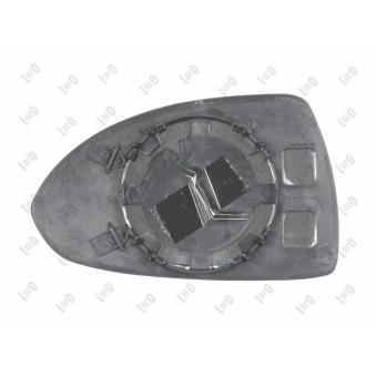 Verre de rétroviseur, rétroviseur extérieur ABAKUS 2813G02 pour OPEL CORSA 1.0 - 60cv