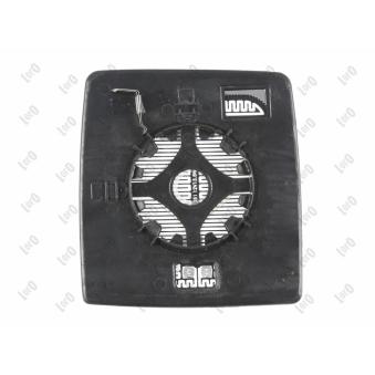 Verre de rétroviseur, rétroviseur extérieur ABAKUS 2829G04