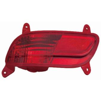 Feu antibrouillard arrière ABAKUS 323-4001L-LD-UE pour KIA RIO 1.1 CRDi - 75cv