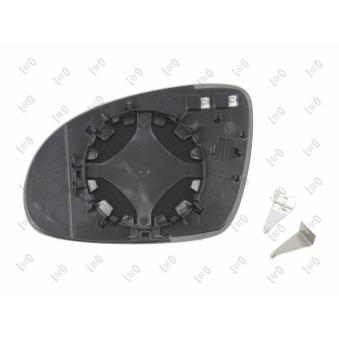 Verre de rétroviseur, rétroviseur extérieur ABAKUS 4012G04