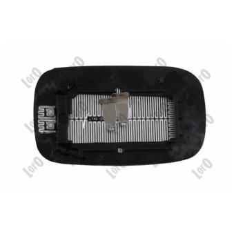 Verre de rétroviseur, rétroviseur extérieur ABAKUS 4122G01 pour VOLKSWAGEN GOLF 1.6 D - 110cv