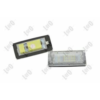 Feu éclaireur de plaque ABAKUS L04-210-0003LED pour DACIA LOGAN 325 xi - 192cv