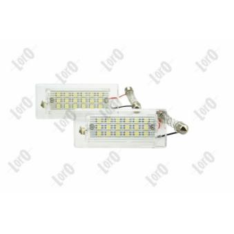 Feu éclaireur de plaque ABAKUS L04-210-0006LED pour DODGE STRATUS 4.4i - 320cv