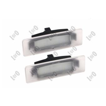 Feu éclaireur de plaque ABAKUS [L19-210-0009LED]
