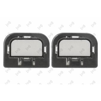 Feu éclaireur de plaque ABAKUS L19-210-0012LED pour HONDA STREAM 1.6 CDI - 110cv
