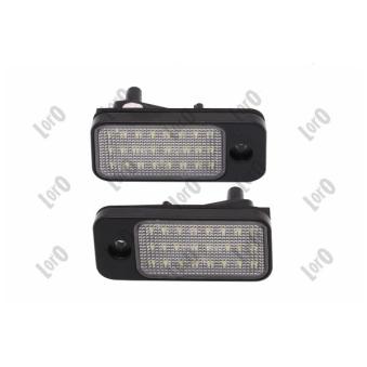 Feu éclaireur de plaque ABAKUS L23-210-0005LED pour JEEP CHEROKEE 2.2 CRD 4x4 - 185cv