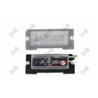 Feu éclaireur de plaque ABAKUS L27-210-0005LED pour LAND ROVER FREELANDER 2.0 DI 4x4 - 98cv