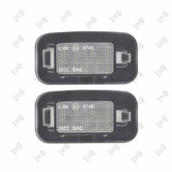 Feu éclaireur de plaque ABAKUS [L51-210-0013LED]