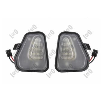 Éclairage environnement, rétroviseur ABAKUS L53-420-003LED pour VOLKSWAGEN SCIROCCO 2.0 TDI - 184cv