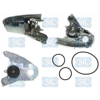 Pompe à eau Saleri SIL PA1260 pour SMART ROADSTER 2.3 JTD - 110cv