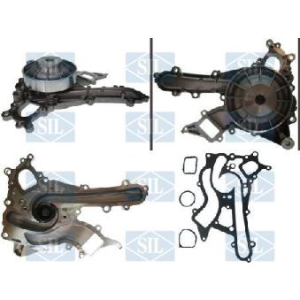 Pompe à eau Saleri SIL PA1649 pour RENAULT ALASKAN E 300 - 252cv