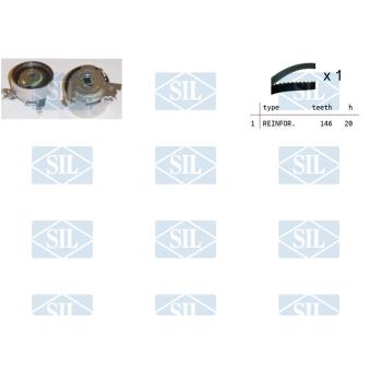 Kit de distribution Saleri SIL [TK1088]