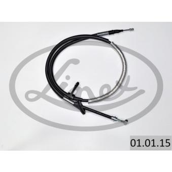 Tirette à câble, frein de stationnement LINEX 01.01.15 pour ALFA ROMEO 166 2.5 V6 24V - 190cv