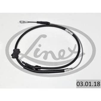 Tirette à câble, frein de stationnement LINEX OEM 4A0609721F
