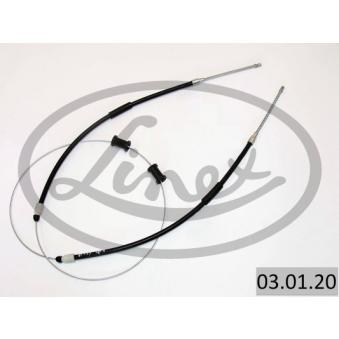 Tirette à câble, frein de stationnement LINEX 03.01.20