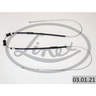 Tirette à câble, frein de stationnement LINEX OEM 811609721