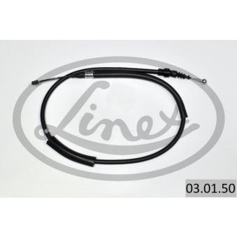 Tirette à câble, frein de stationnement LINEX OEM 8Z0609721D