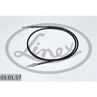 Tirette à câble, frein de stationnement LINEX 03.01.57 pour AUDI Q7 3.6 FSI - 280cv