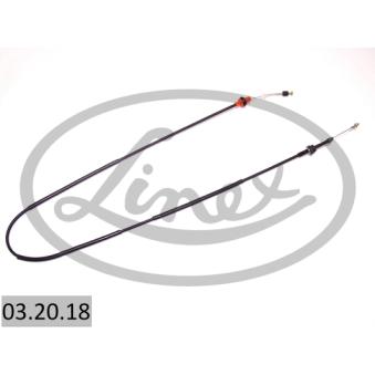 Câble d'accélération LINEX 03.20.18