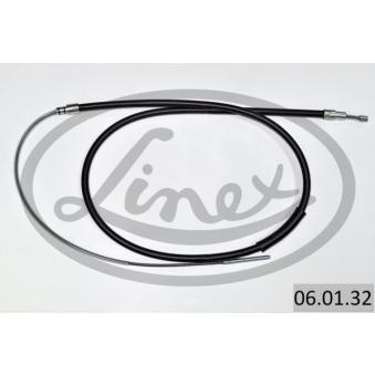 Tirette à câble, frein de stationnement LINEX 06.01.32 pour BMW Série 3 316 ti - 115ch